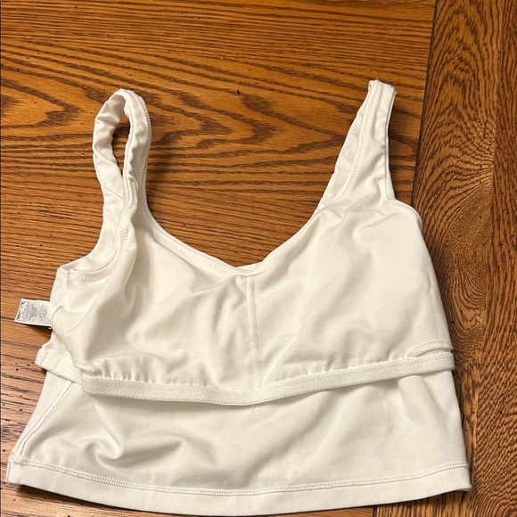 Women's Cream Tank Top/9 - Picture 4 of 5